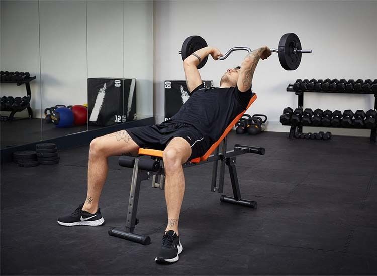 Rebblo Verstelbare Fitnessbank - Opvouwbare Halterbank - Trainingsbank