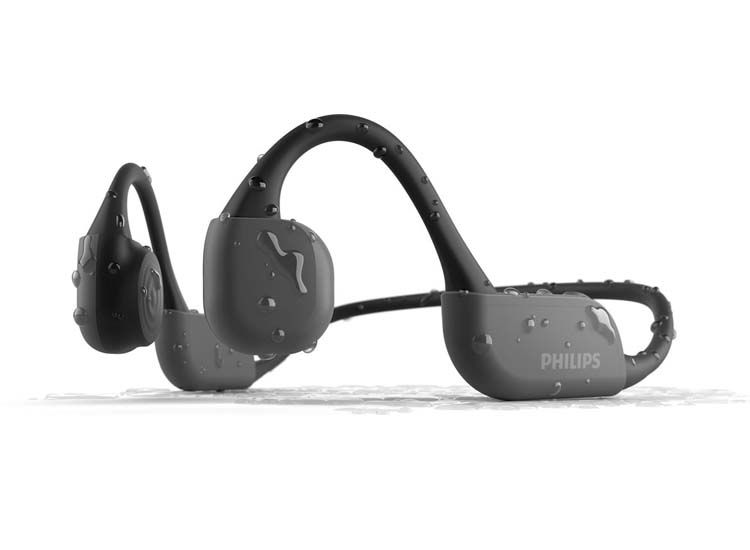 Philips Sports Headphone With Bone Conduction - black