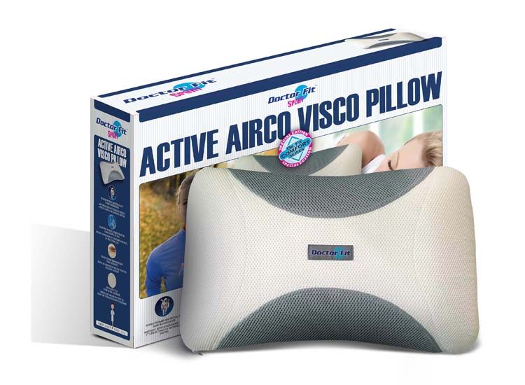 Dr.Fit Hoofdkussen - Sport Airco Visco Pillow - 40 x 60 cm