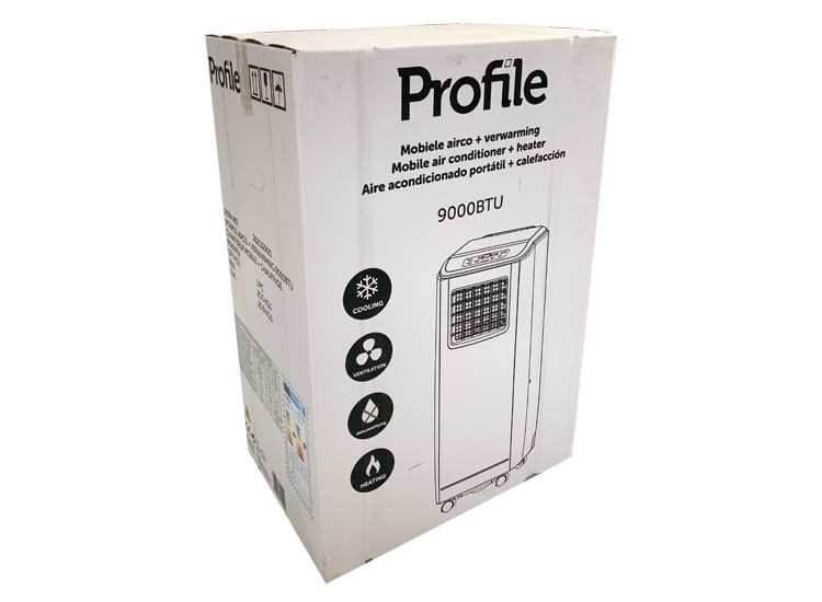 Profile - Mobiele Airco 9000 BTU + Verwarming - Grijs