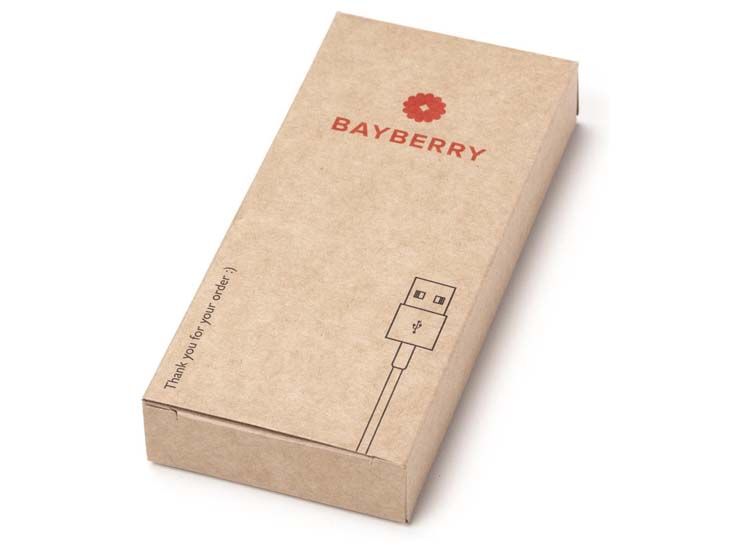 Bayberry USB-c Snellader kabel CA-UUC-1200 - 1,2 Meter - 12W - Zwart - 1+1 Gratis