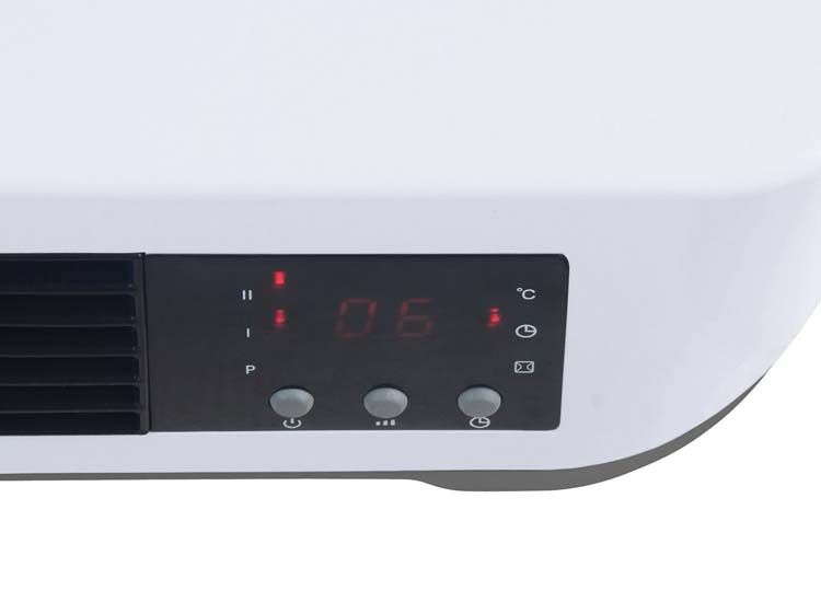 QLT 2-in-1 Wandkachel – Elektrische Verwarming met Verkoeling – Wit