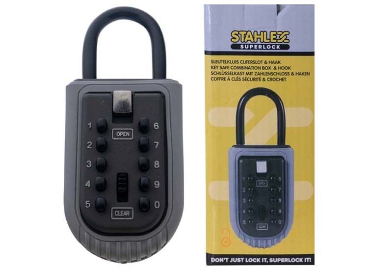 Stahlex Sleutelkluis met beugel voor het opbergen van sleutels