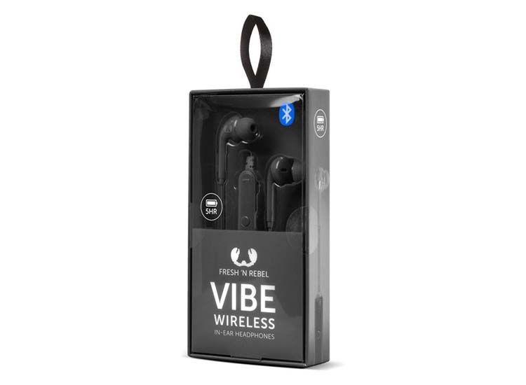 Fresh 'n Rebel Vibe Wireless in-ear Headphones - concrete