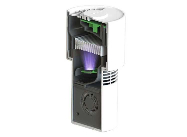Ledvance UVC Air Purifier USB Luchtreiniger - 8 m3 / uur - HEPA-filter