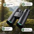 Flinq Verrekijker 12 x 42 Hd - Zwart