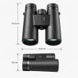 Flinq Verrekijker 12 x 42 Hd - Zwart