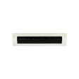 Avenue Brievenbusplaat Binnen Zonder Klep - Kunststof - Wit - 34 x 8.5 x 4 cm