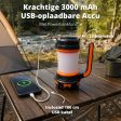 FlinQ Oplaadbare Camping Lamp/Zaklamp met Powerbank