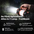 FlinQ Oplaadbare Camping Lamp/Zaklamp met Powerbank