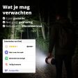 FlinQ Oplaadbare Camping Lamp/Zaklamp met Powerbank