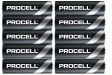 10 Duracell Procell Batterijen - AA