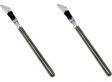 XEMM Koelstick met Schenker - Wijnkoeler - RVS - Set van 2