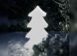 Verlichte kerstboom - voor binnen of buiten - draadloos te gebruiken