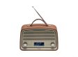 Denver DAB-38 -DAB+/FM radio met alarmklok functie - Darkwood