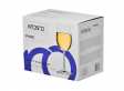 Krosno Pure Collection Witte Wijnglazen - Set van 6 - 250ml