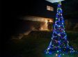 FlinQ Vlaggenmast Kerstboom - Licht Kerstboom - Kerstverlichting Buiten