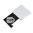 Externe DVD/CD speler voor laptop of computer met USB aansluiting - Wit