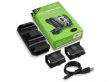 Xbox One Dubbel Controller Oplaadstation met 2 Accu's & Oplaadkabel - Zwart - Docking Station