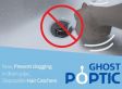 Ghost Poptic Gootsteen Ontstopper - 8 stuks - Haren Vanger - Doucheput Reiniger - afvoer ontstopper