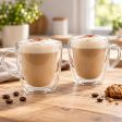 Dubbelwandige Cappuccinoglazen 270 ml - 2 Stuks