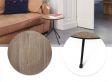 Lifa Living tafel met metalen onderstel - Fraaie bijzettafel met tijdloos design