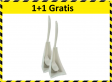 Multifunctionele WC borstel - Schoonmaakborstel - Met Houder - Kunststof - 1+1 Gratis