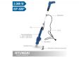Hyundai Home Line Onkruidbrander - 2000W - 1,8m Kabel - 2 Warmtestanden