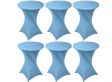 6-pack Statafelrokken - Stretch - ∅80-85x110 cm