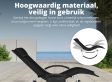 FlinQ Opvouwbare Ligstoel Aura - Relaxstoel met Schommelfunctie