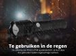 FlinQ Oplaadbare LED Zaklamp - Militaire Zaklamp - Tot 1200 meter Zicht