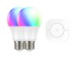 Prolight Zigbee Smart LED Lamp - E27 - Slimme Lichtbron - Dimbaar - 2 Stuks