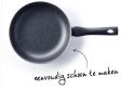 Brabantia LIVING Koekenpan - Ø 24 cm - antiaanbak - inductie - zwart