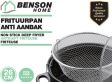 Benson Frituurpan met Korf - Ø 26 cm - Carbonstaal met Marmer Coating