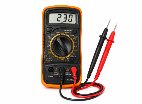 Fedec Multimeter Ac/dc - Zwart
