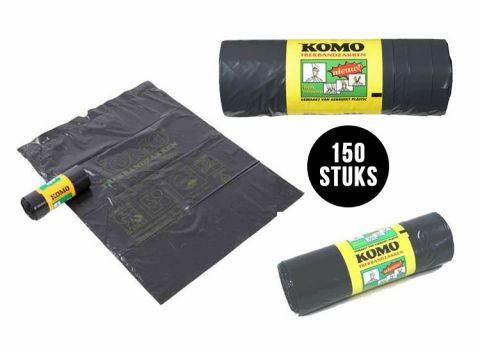 150 komo trekbandzakken aanbieding