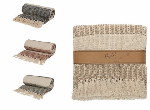 JENS Living Recycled Cotton Plaid Noa