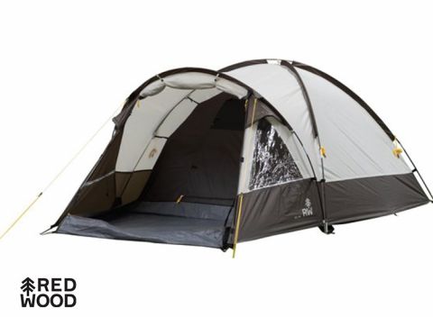 Redwood Bel 190 Tent Trekking Koepel Tent - Grijs - 3 Persoons