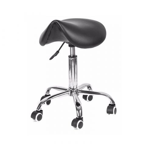 Fedec zadelkruk - tabouret - Te gebruiken als bureaustoel, kappersfiets en werkkruk