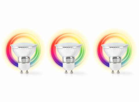 Nedis SmartLife LED Bulb | GU10 | 400 lm | 5 W |Dimbaar Wit / Koel Wit / Warm Wit