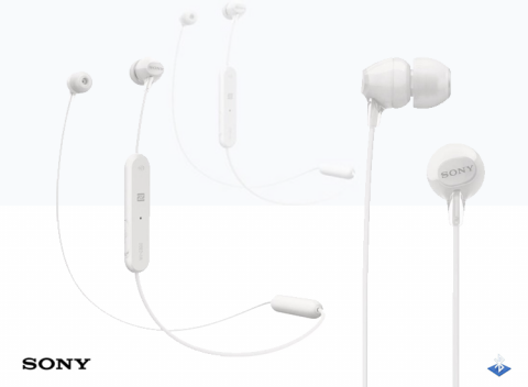 Sony WI-C300 Wireless In-Ear Headphones - wit