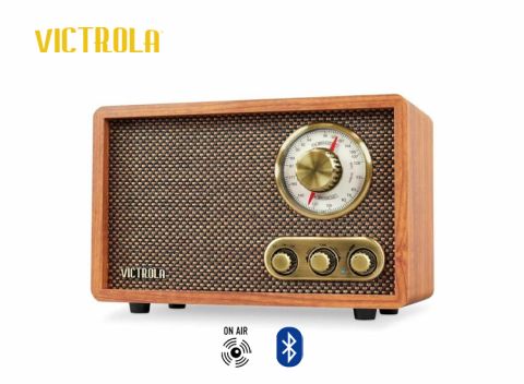 Victrola Retro bluetooth radio - AM & FM