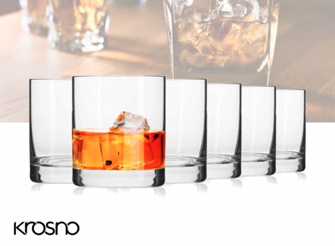 Krosno Blended Collection Whiskyglazen - Set van 6 - 300ml
