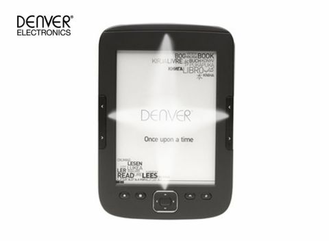 Denver EBO-610L Ebook reader with 6” E-INK panel & front light