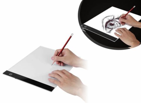 LED lightpad A4 tekenbord - dimbaar