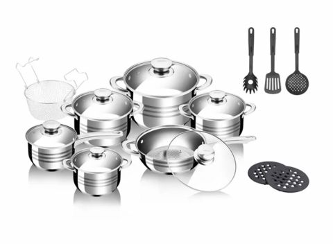 Swiss Pro+ SP-1801S Pannenset - 18-Delig