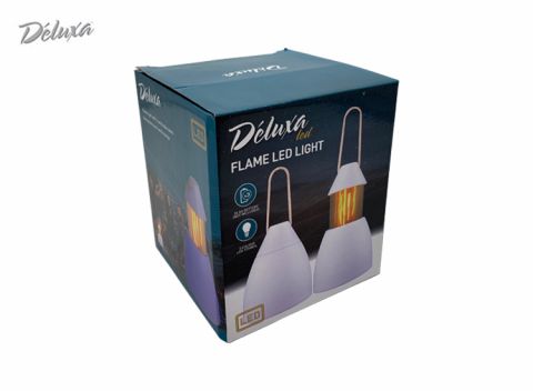 Deluxa LED lamp met vlam effect