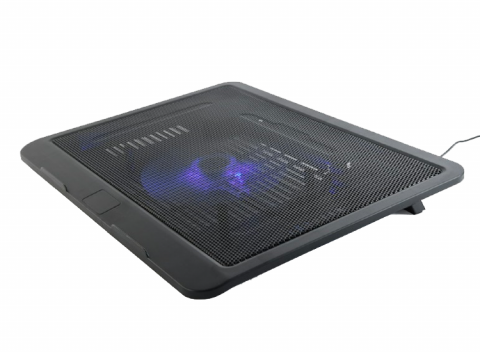 Gembird laptopstandaard met koeling - zwart