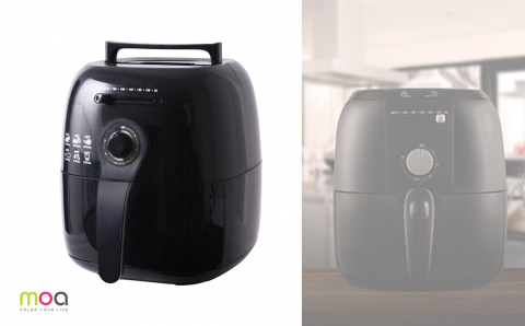 MOA PerfectFry Airfryer Black Pearl Edition