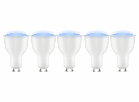 Etiger slimme LED lamp GU10 RGB - 5 stuks